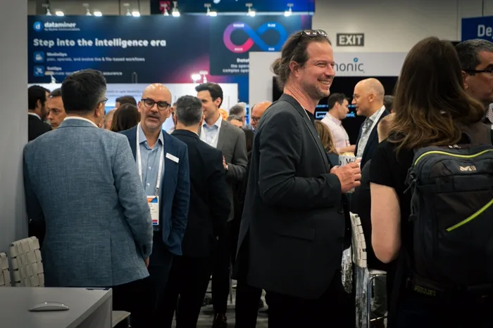 Harmonic trade show photo